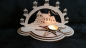 Preview: Midi-Schwibbogen "Lioba Kirche" - gelasert mit Teelicht Beleuchtung